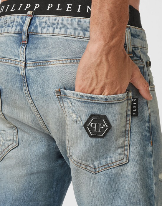 джинсы прямые  из америки вид сбоку