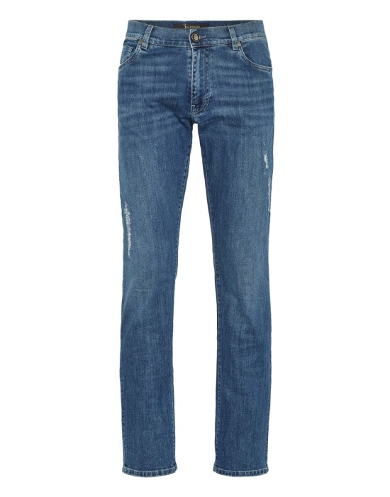 джинсы прямые  W19C-MDT1711-BTE001N_08 фотография