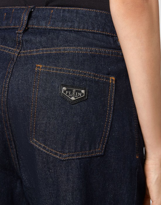 джинсы прямые  из америки вид сбоку