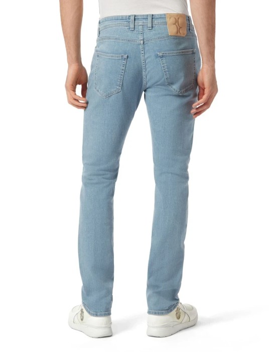 джинсы прямые  от бренда billionaire вид слева