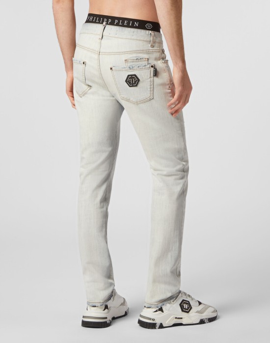 джинсы прямые  из америки вид сбоку