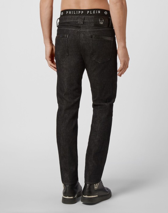 джинсы прямые  из америки вид сбоку