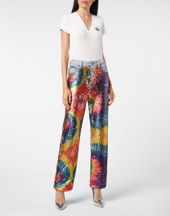 джинсы прямые  по цене 55300 руб вид справа