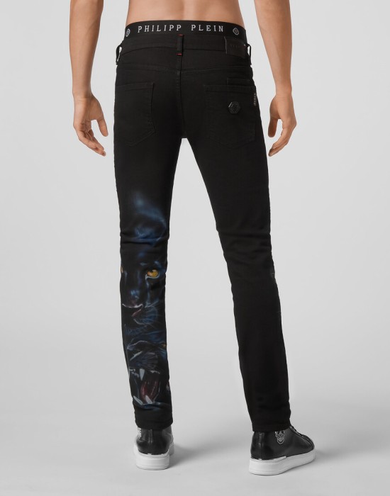 джинсы прямые  из америки вид сбоку