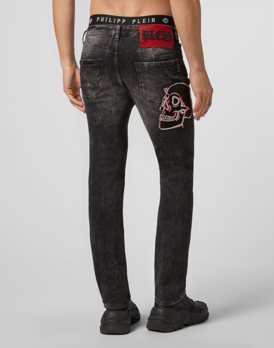 джинсы прямые  из америки вид сбоку