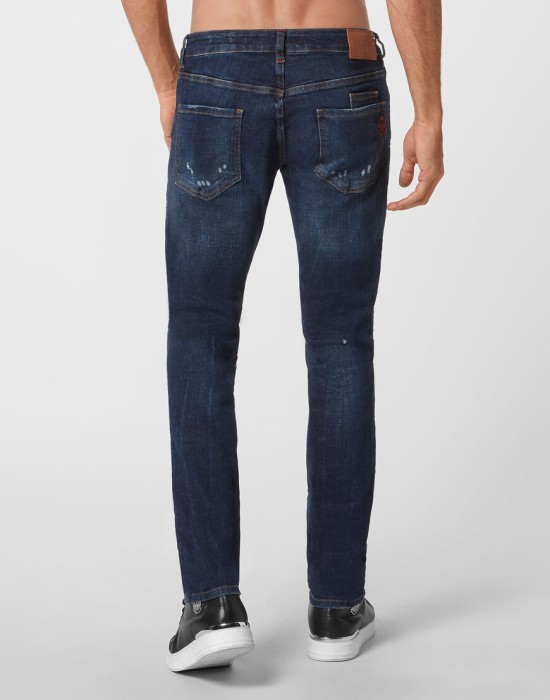 джинсы прямые  из америки вид сбоку