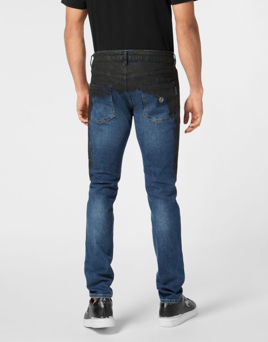 джинсы прямые  из америки вид сбоку