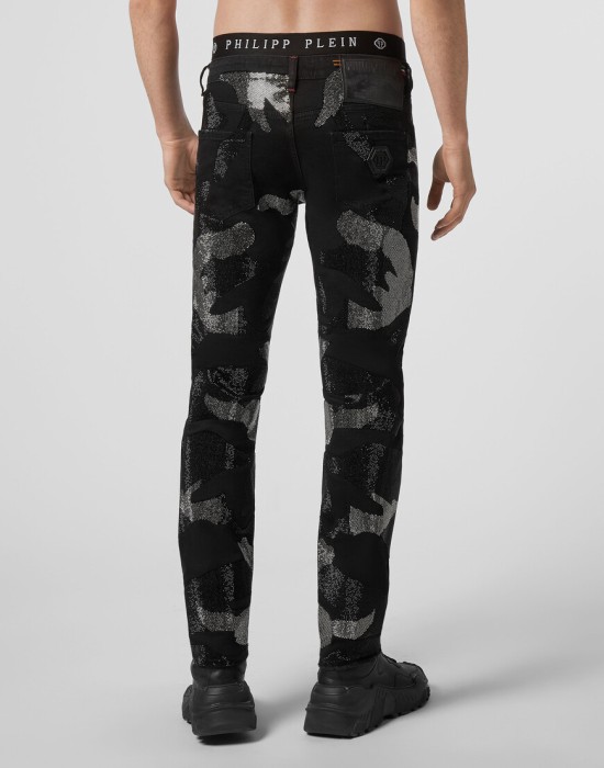 джинсы прямые  из америки вид сбоку