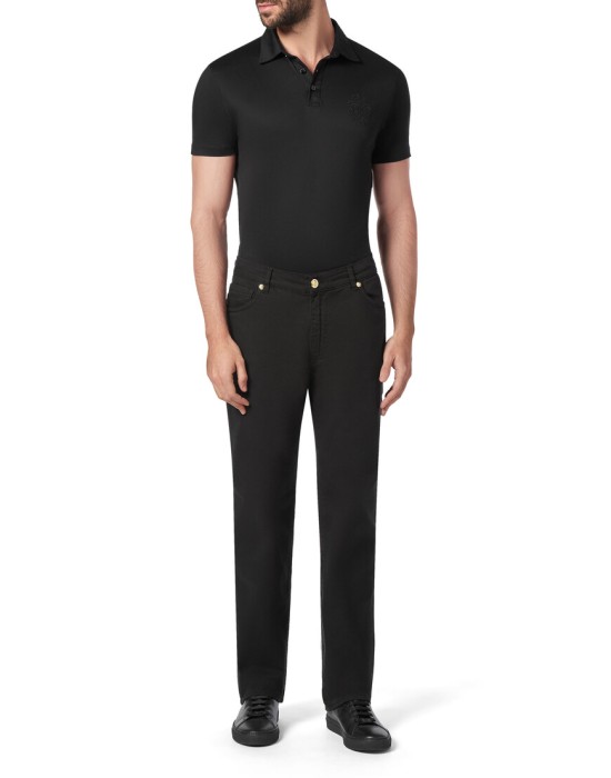 джинсы прямые  из италии вид сбоку