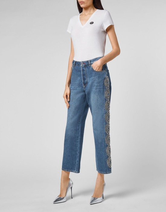 Товар синего цвета с внутренней стороны