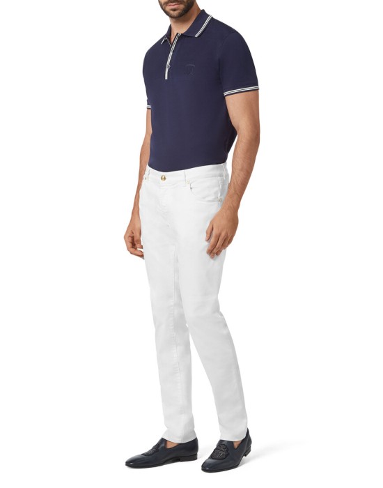 джинсы прямые  из италии вид сбоку