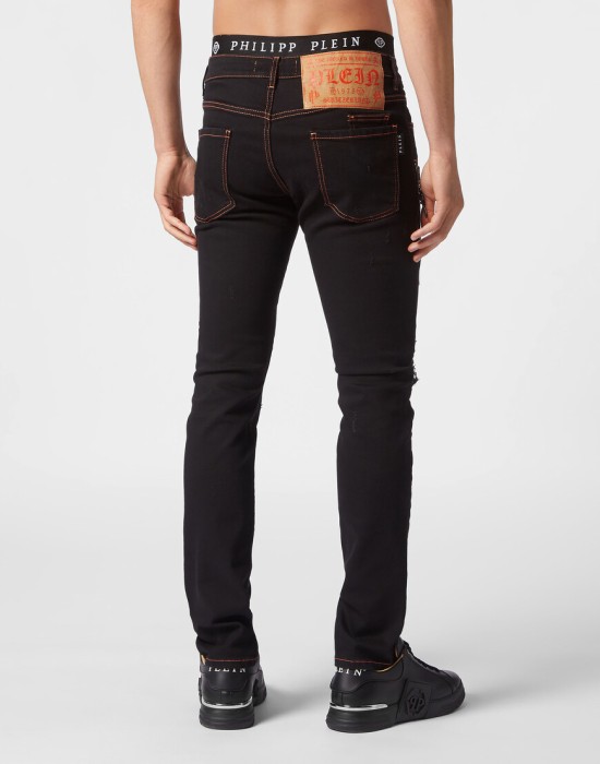 джинсы прямые  из америки вид сбоку