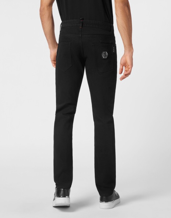 джинсы прямые  из америки вид сбоку