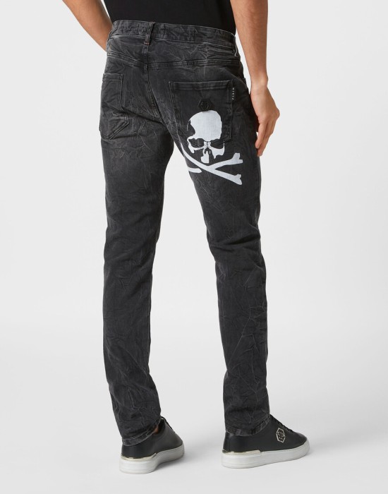 джинсы прямые  из америки вид сбоку