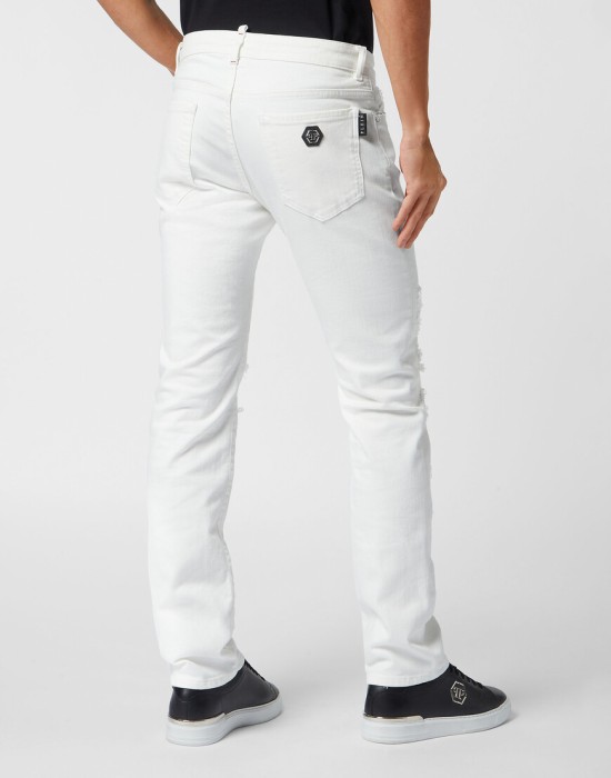 джинсы прямые  из америки вид сбоку