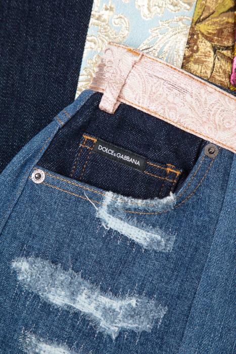 джинсы regular  цветной универсального стиля с лицевой стороны