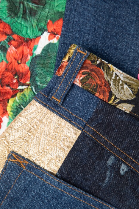 джинсы regular  цветной на сезон этого года фотография