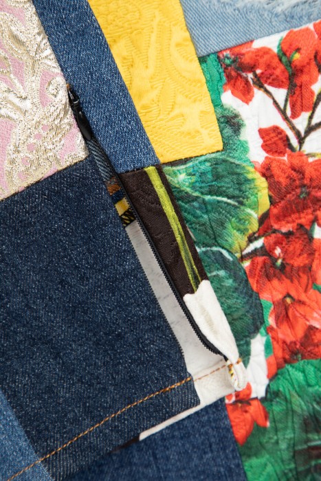 джинсы regular  цветной вид слева