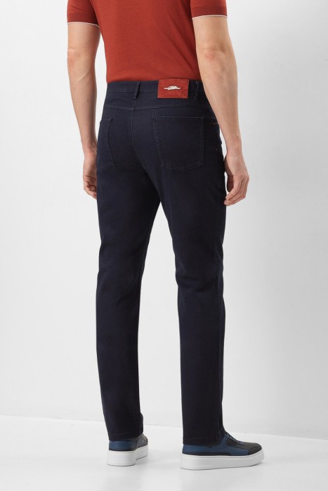 джинсы regular fit  от бренда zilli вид слева
