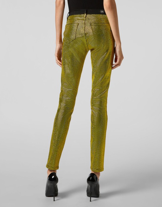 джинсы с высокой посадкой  из америки вид сбоку