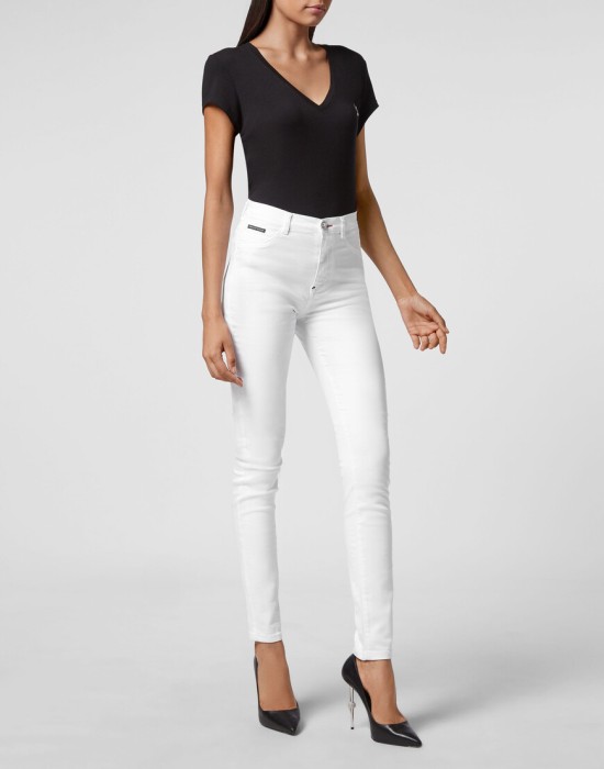 джинсы с высокой посадкой  по цене 36176 руб вид справа