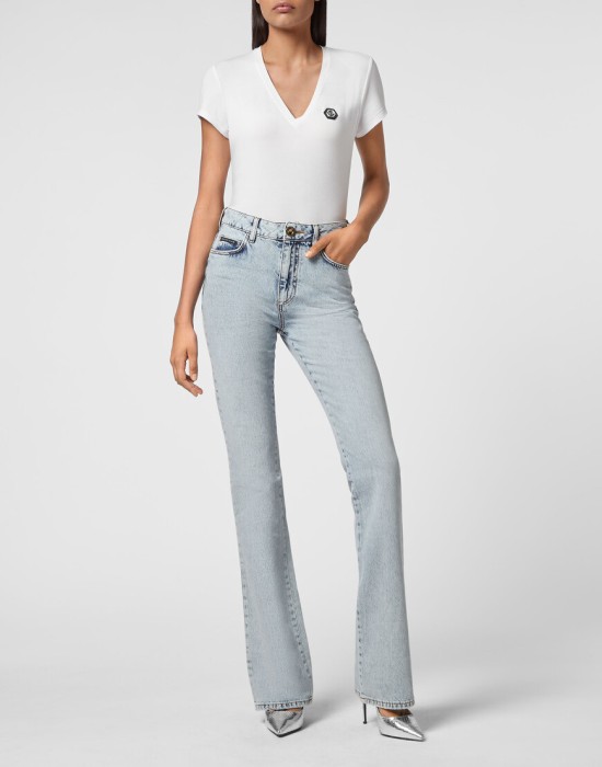 Товар голубого цвета с внутренней стороны