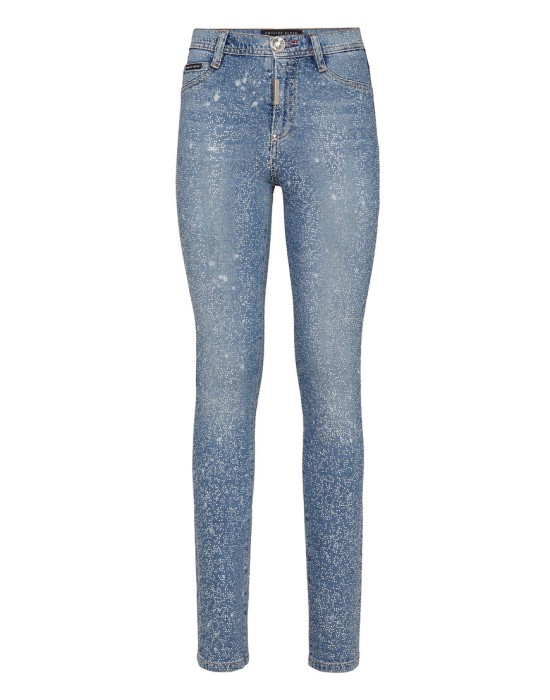 джинсы с высокой посадкой  A18C-WDT0875-PDE004N_07RG фотография