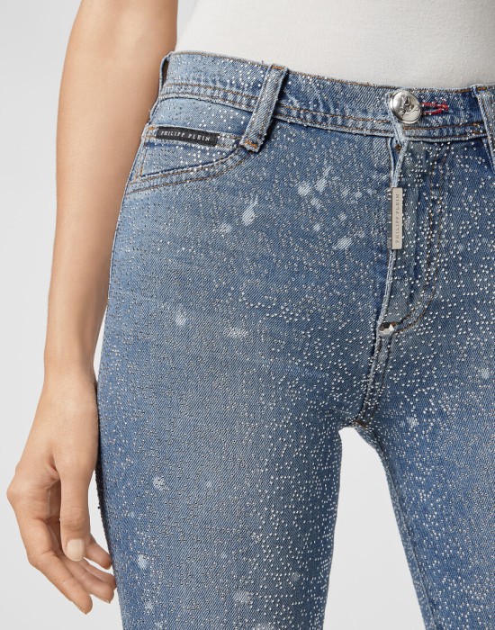 джинсы с высокой посадкой  из америки вид сбоку