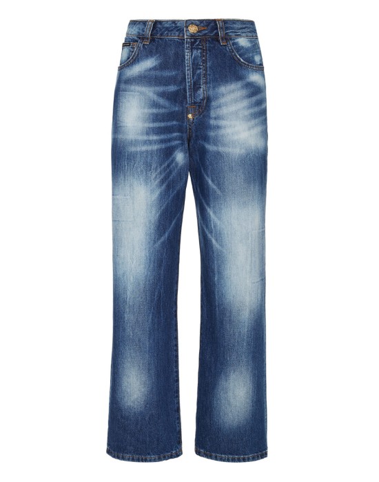 джинсы с высокой посадкой  PABC-WDT2057-PDE004N_08HS фотография