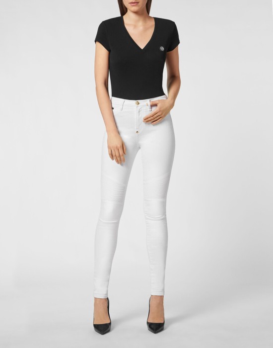 джинсы с высокой посадкой  по цене 48323 руб вид справа