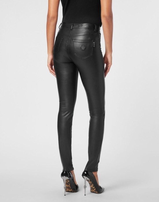 джинсы с высокой посадкой  из америки вид сбоку