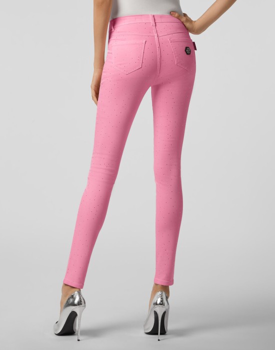 джинсы с высокой посадкой  из америки вид сбоку