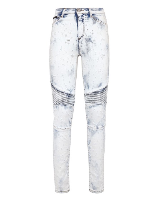 джинсы с высокой посадкой  FABC-WDT2153-PDE004N_02GD фотография