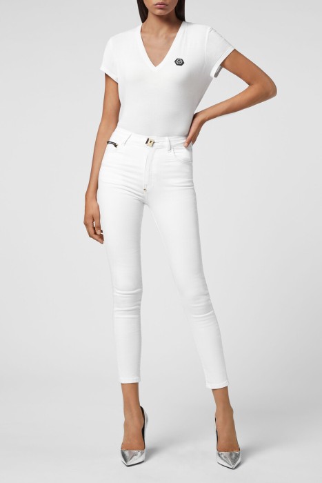 джинсы skinny  из америки вид сбоку