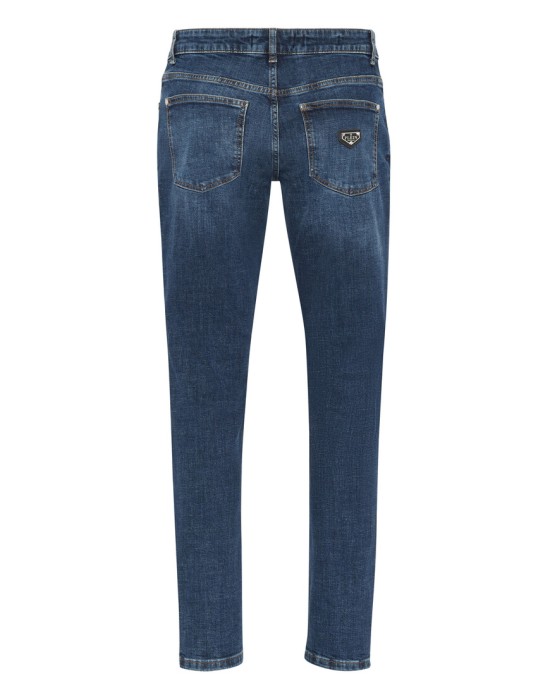 джинсы зауженные  UAEC-MDT4246-PDE004N_14DB фотография