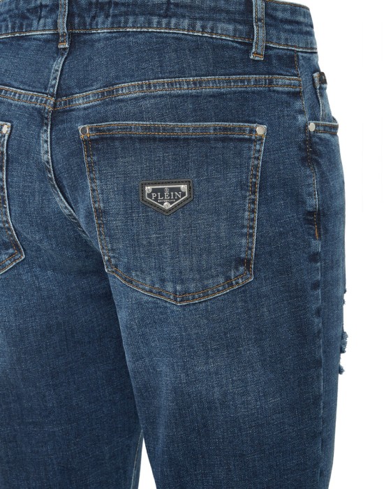 джинсы зауженные  из америки вид сбоку