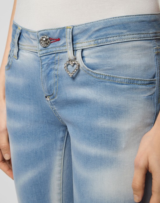 джинсы зауженные  из америки вид сбоку