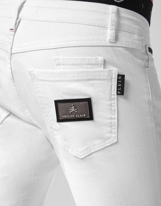 джинсы зауженные  из проверенных материалов спереди