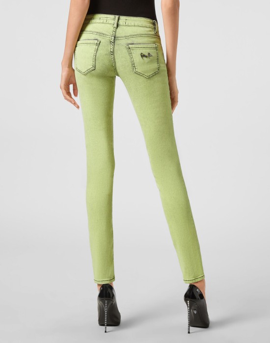 джинсы зауженные  из америки вид сбоку