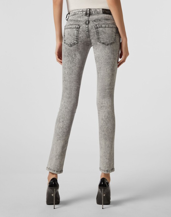 джинсы зауженные  из америки вид сбоку