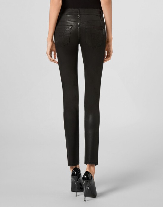 джинсы зауженные  из америки вид сбоку