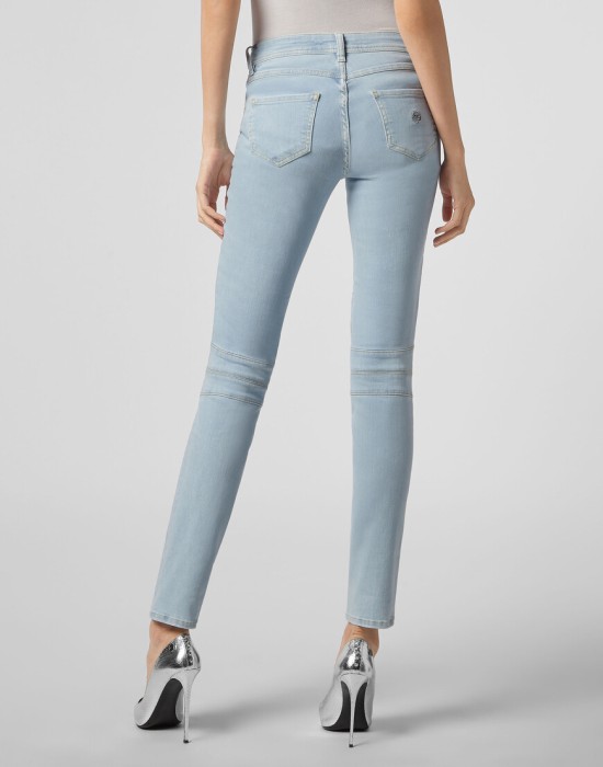 джинсы зауженные  из америки вид сбоку