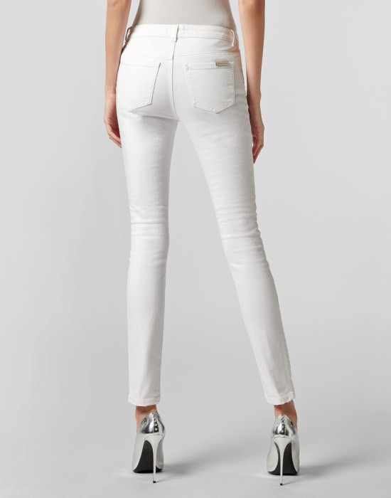 джинсы зауженные  из америки вид сбоку