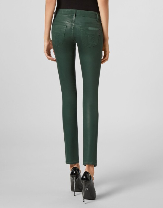 джинсы зауженные  из америки вид сбоку