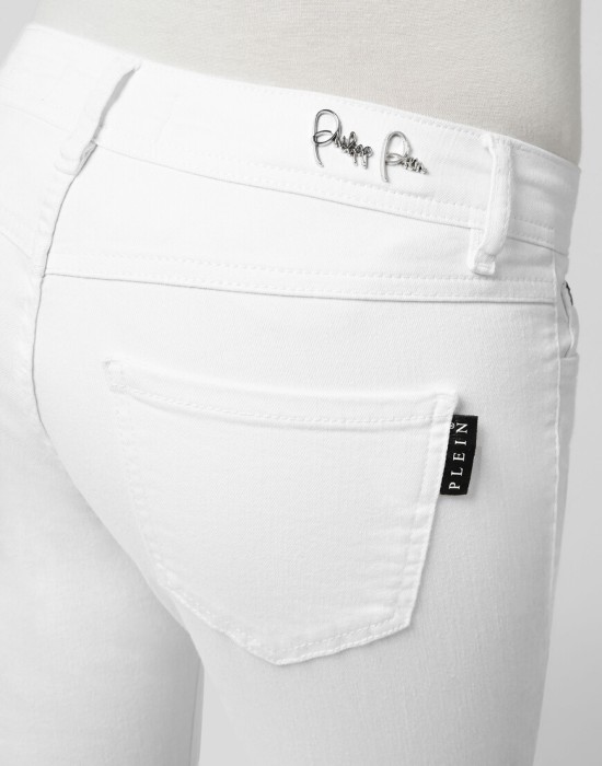 джинсы зауженные  из америки вид сбоку