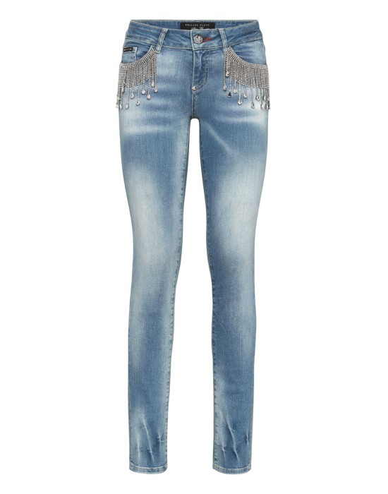 джинсы зауженные  A20C-WDT1509-PDE004N_07cm фотография