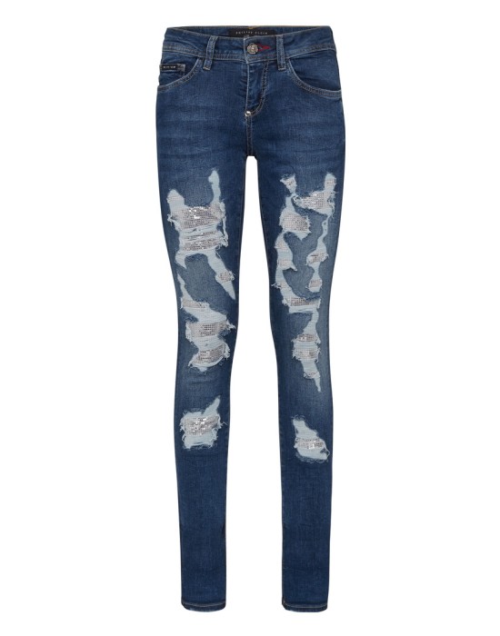 джинсы зауженные  P20C-WDT1317-PDE004N_08ML фотография