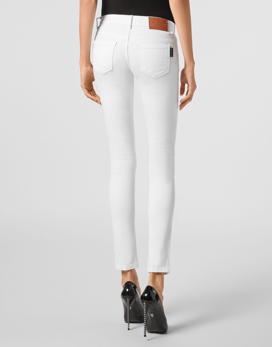 джинсы зауженные  из америки вид сбоку