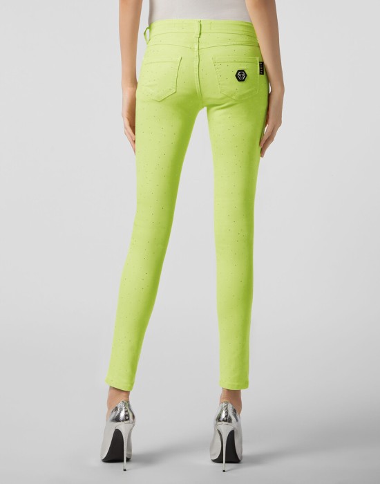 джинсы зауженные  из америки вид сбоку