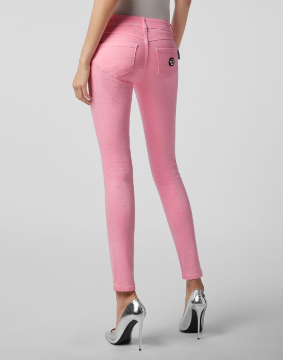 джинсы зауженные  из америки вид сбоку